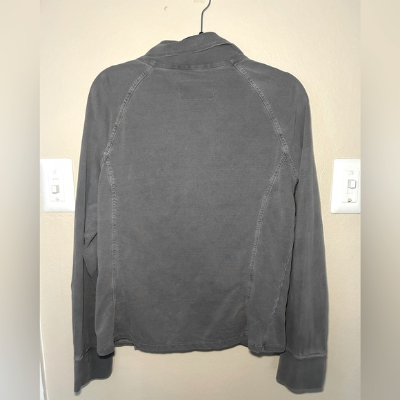 prAna Women’s Organic Cotton Button-Up Blazer Jacket, Size XL - Picture 2 of 15